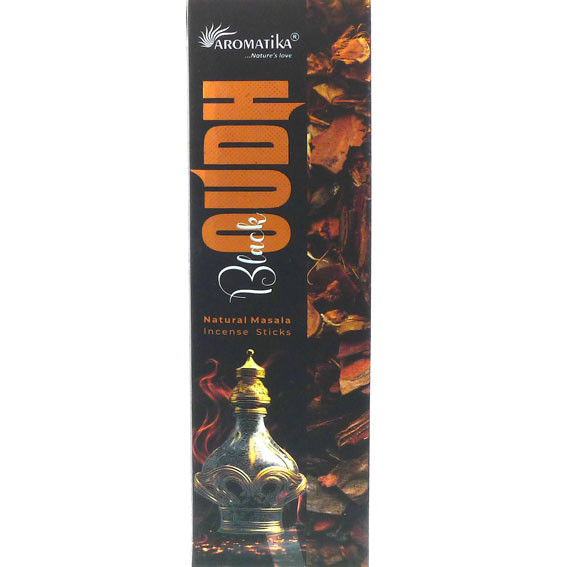 Aromatika Masala благовония Black Oudh Черный Уд, 50гр