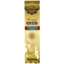 Aromatika AceScent Masala благовония Frank Incense&Myrrh ЛАДАН-МИРРА, 20 палочек в уп
