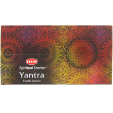 HEM масала 15 гр. Благовония Yantra ЯНТРА  блок 12 шт.