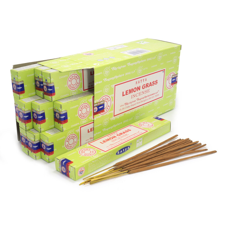 Благовония Satya B  LemonGrass 15gm уп-12шт