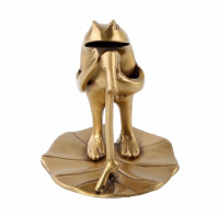 Статуэтка "Лягушка с микрофоном"