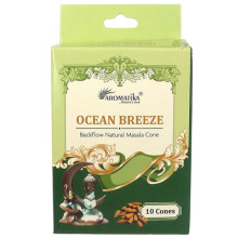 Aromatika Благовония "пуля" Ocean breeze ОКЕАНСКИЙ БРИЗ ("стелющийся дым") масала