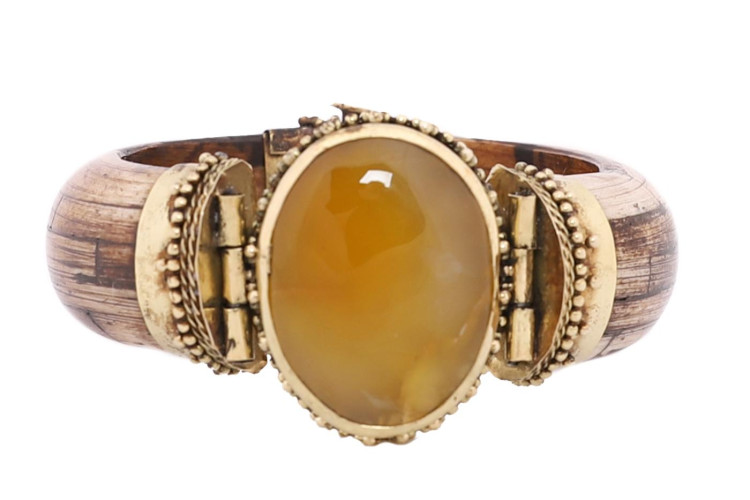 Украшение Браслет кость буйвола