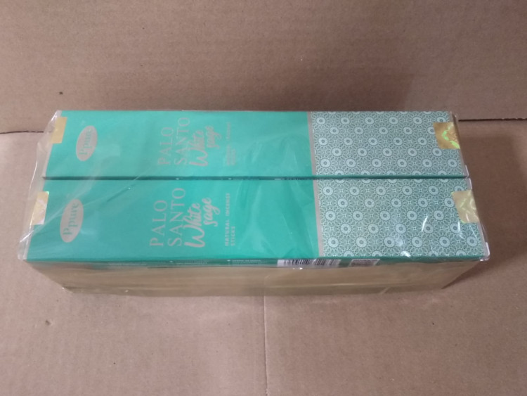 Благовония Ppure 15гр Palo Santo White Sage ПЕРЕПАКОВКА уп-6шт Пало Санто и Белый Шалфей