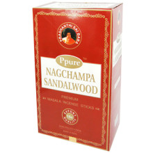 PPURE прямоуг. благовония Sandalwood Сандаловое дерево 15 гр. блок 12шт.