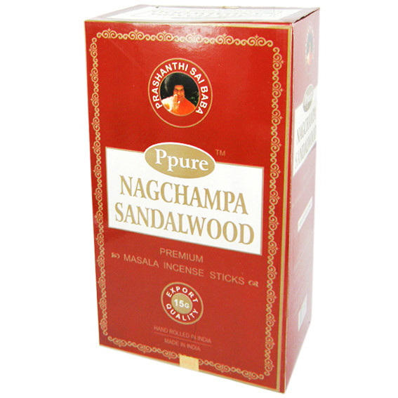 PPURE прямоуг. благовония Sandalwood Сандаловое дерево 15 гр. блок 12шт.
