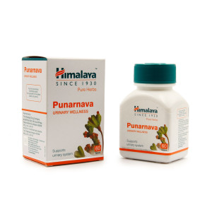 Punarnava Himalaya  лечения печени болезни ожирения 60 капсул