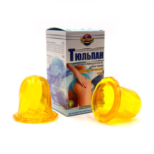 Массажер медицинский для тела Тюльпан банка уп -2шт для чувствительной кожи Массажер медицинский для тела Тюльпан банка уп -2шт для чувствительной кожи