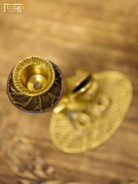 Подсвечник "Лягушка"  П1227  (антик) .