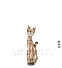 Статуэтка "Кошка" 60см (албезия, о.Бали)