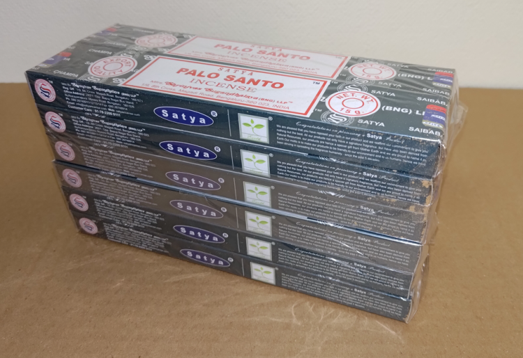 Благовония Satya B  Palo Santo (Bangalor) 15gm уп-12шт ПЕРЕПАКОВКА