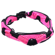 B03-63 Фенечка (браслет) 10мм, текстиль