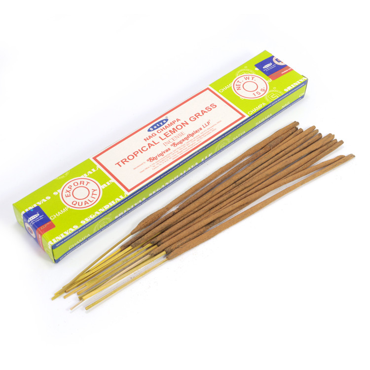 Благовония Satya M  Tropical Lemongrass Лимонник 15gm уп-12шт