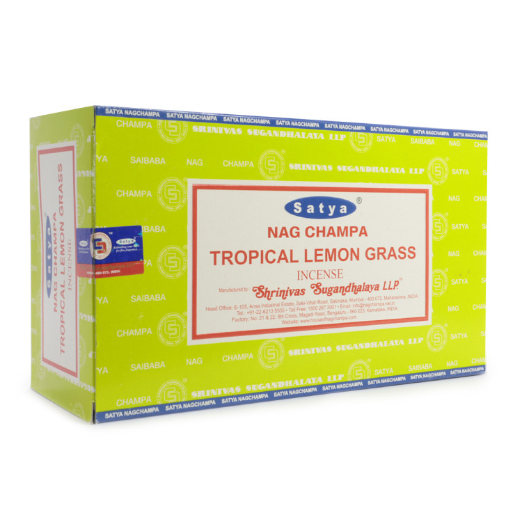 Благовония Satya M  Tropical Lemongrass Лимонник 15gm уп-12шт