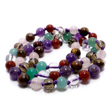 Бусы из камня MIX на защиту и удачу 6мм