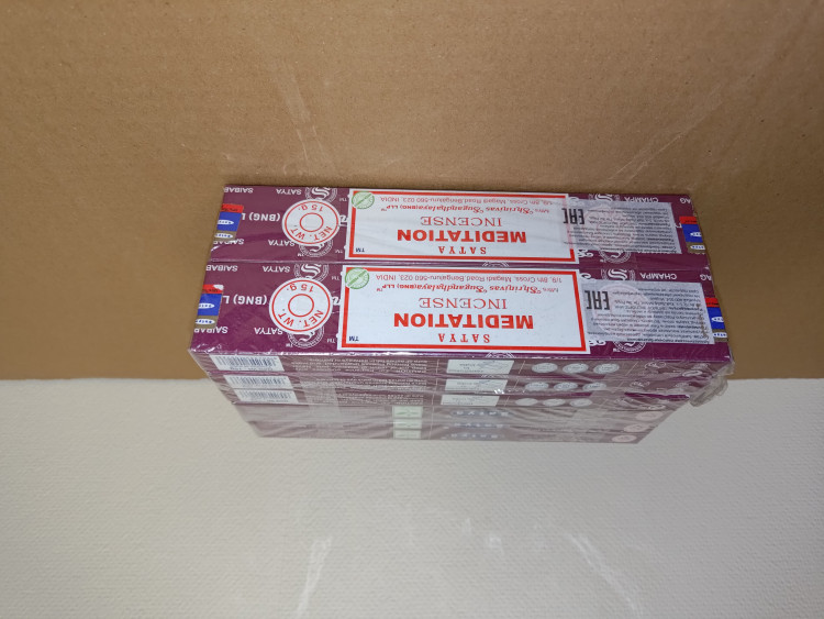 Благовония Satya B  Meditation Медитация 15gm уп-12шт ПЕРЕПАКОВКА