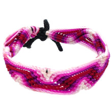 B03-64 Фенечка (браслет) 10мм, текстиль