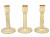 Подсвечник на тонкую свечу (набор из 3-х)