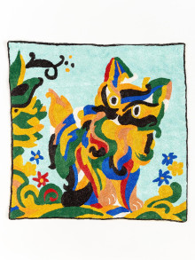 Чехол декоративный на подушку 45*45  Нв124/64