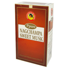 PPURE прямоуг. благовония Sweet Musk Сладкий Мускус 15 гр. блок 12шт.