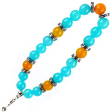 B0 Браслет с подвеской на Любовь (Стрела) камень,8мм