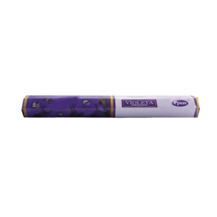 Благовония Ppure  VIOLET Фиалка Hexa аромапалочки уп-6 шт