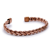 Браслет Медный Лечебный плетенка