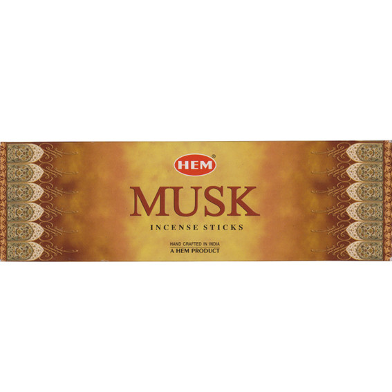 HEM 4-гр. благовония Musk МУСК блок 25 шт.
