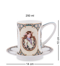  Чайный набор на 2 перс.''Габриэлла'' (Pavone)