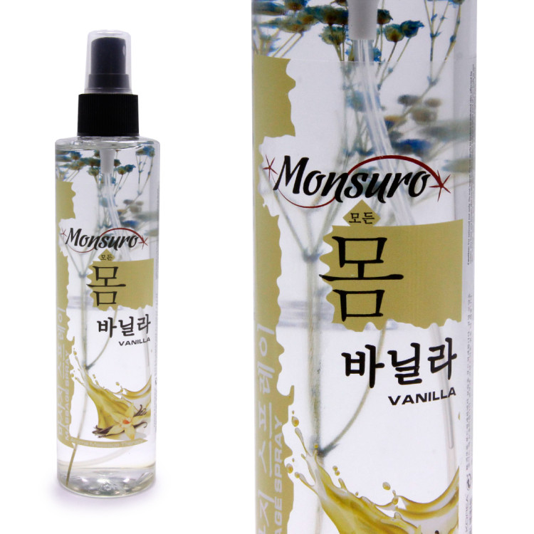 Масло массажное спрей  Monsuro Vanilla 250ml
