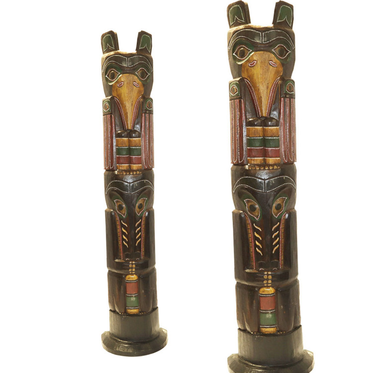 Маска настенная Тотем с Гарудой 100см мощная защита от всех негативных воздействий и болезней