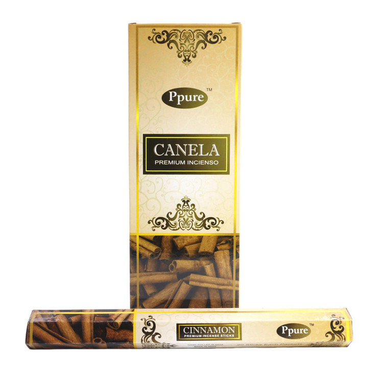 Благовония Ppure  CINNAMON Корица Hexa аромапалочки уп-6 шт