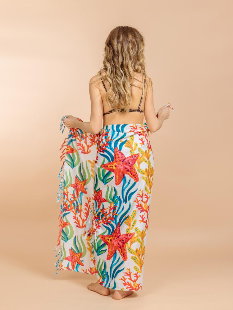 Палантин-парео (вискоза)