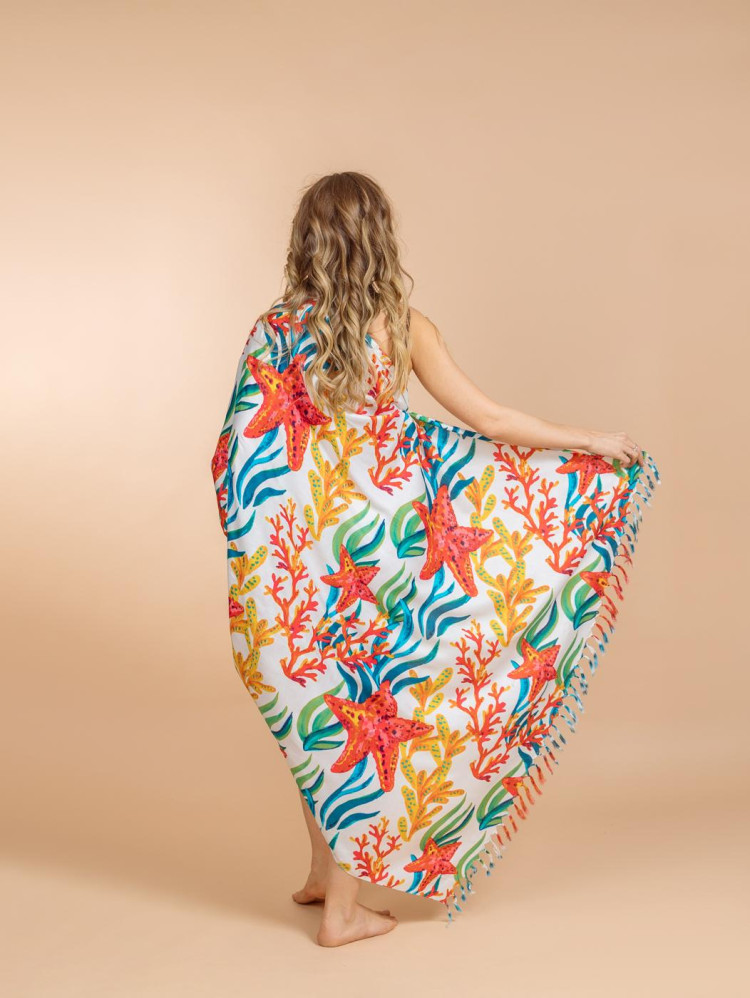 Палантин-парео (вискоза)