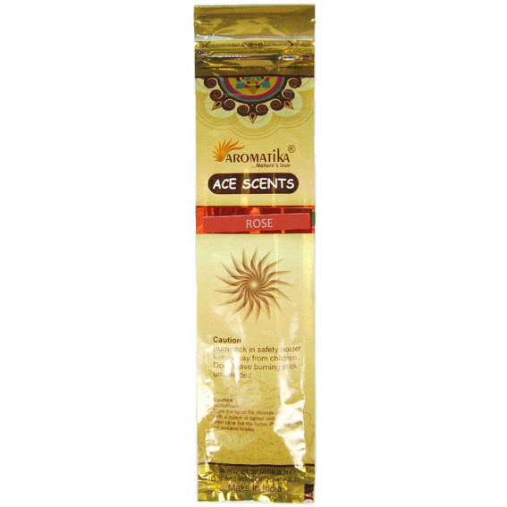 Aromatika AceScent Masala благовония Rose РОЗА, 20 палочек в уп