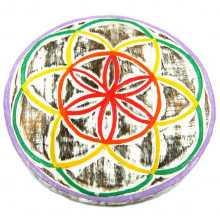 Панно Мандала, 25см дерево Панно Мандала, 25см дерево