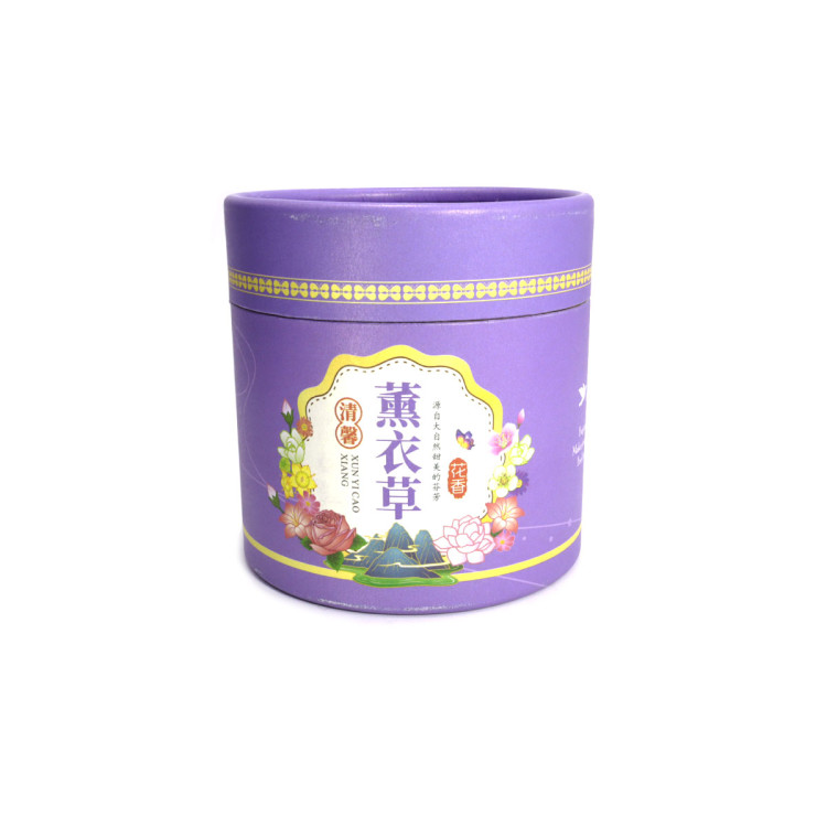 Благовония Спирали малый тубус Лаванда 9см-8,5см 48 спиралей