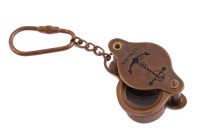 Лупа-брелок на цепочке (антик) .