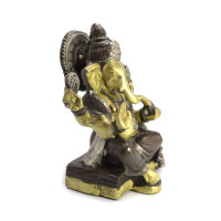 Ганеш с нимбом Бог мудрости и устранитель препятствий h-16см 1,804кг бронза