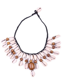 Украшение колье (ракушка) 0994