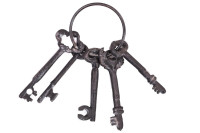 Сувенир "Связка 5 Ключей"(сталь)