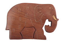 Сувенир "Пазлы слон"  Иг2158