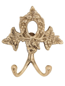 Вешалка на 2 крючка"Тадж"   Пи7775/1 (полиш) 4шт/