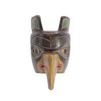 Маска настенная Гарудой 20см мощная защита от всех негативных воздействий и нагов