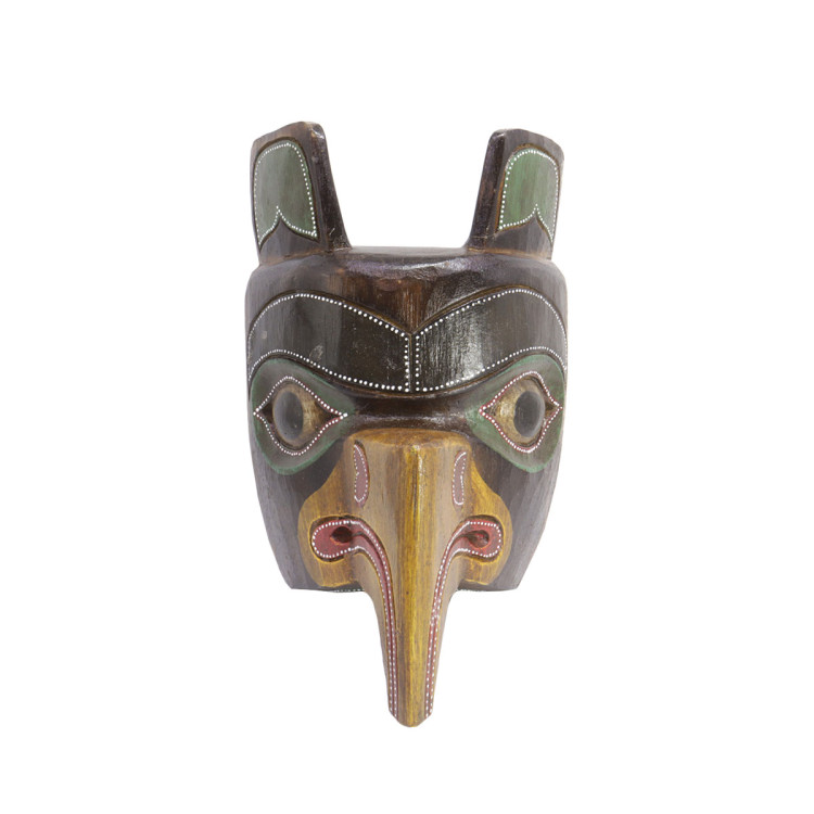 Маска настенная Гарудой 20см мощная защита от всех негативных воздействий и нагов