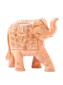 Статуэтка "Слон резной хобот вверх"