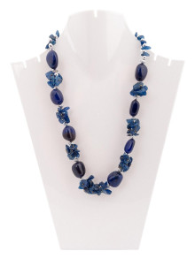 Украшение Бусы камень (оникс)  0760