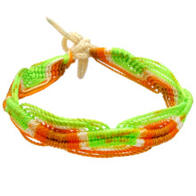 B03-69 Фенечка (браслет) 10мм, текстиль