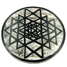 Панно Шри-янтра, 25см дерево Панно Шри-янтра, 25см дерево