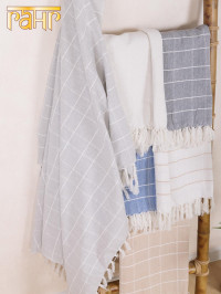 Плед-покрывало самотканое х/б 130х170 Пл-117/3